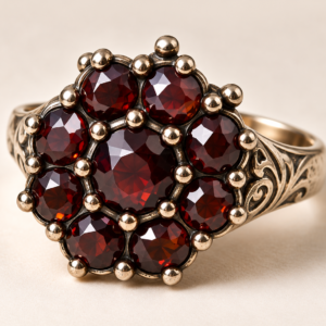 Bague Grenat